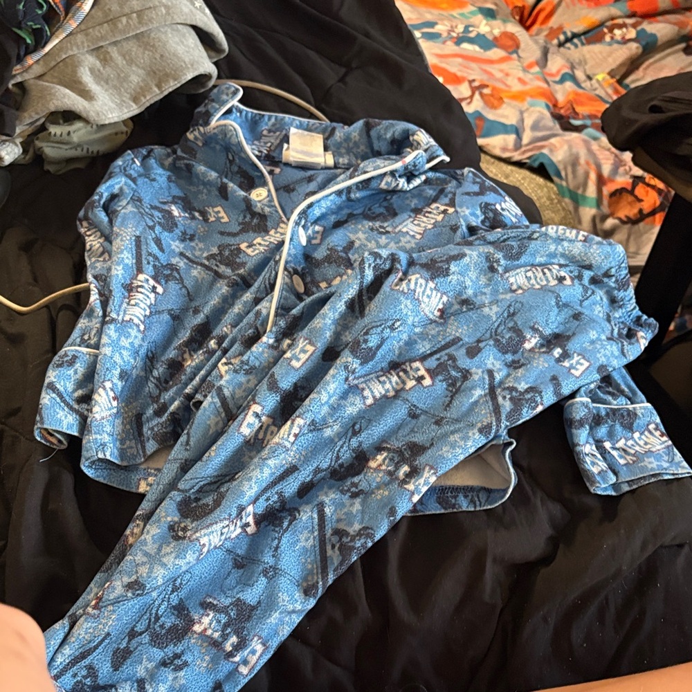 Blue Kids Pajamas